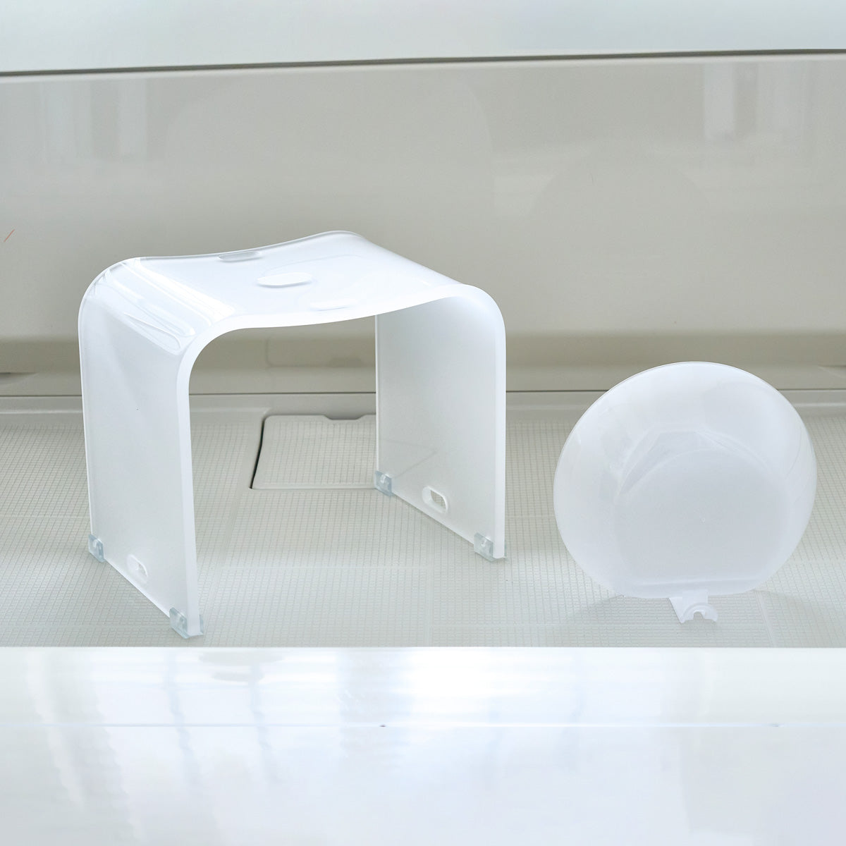 掛けるバスチェア&立つ湯おけセット